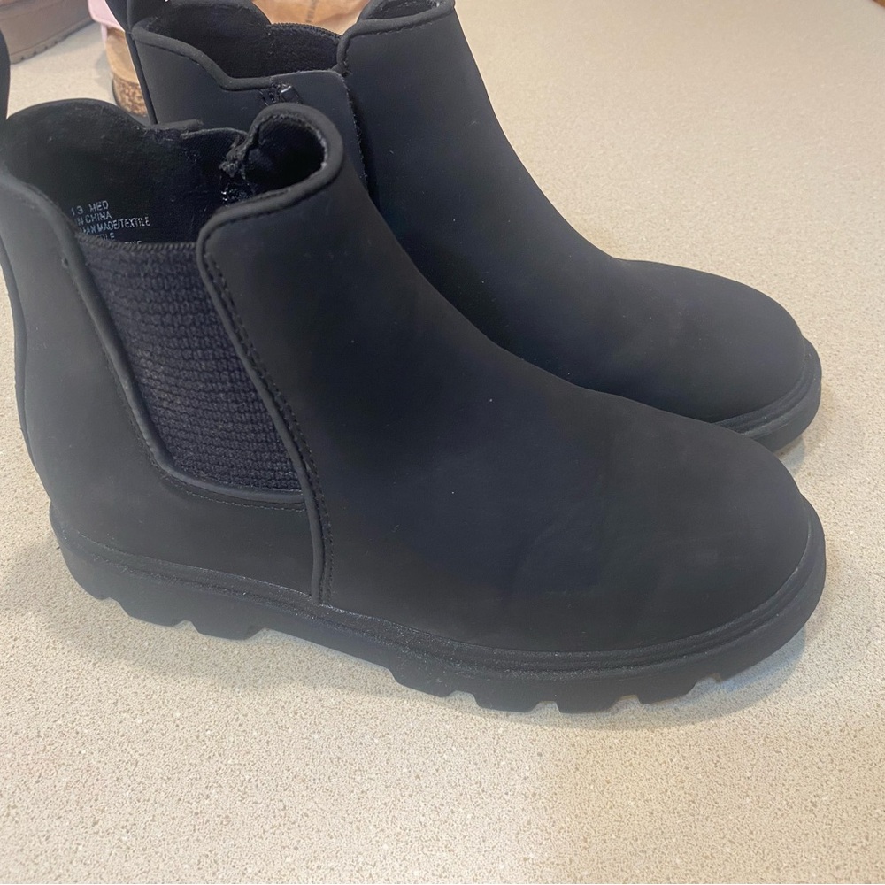 Black Ankle Boots